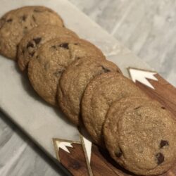 Organic sourdough Chocolate chip brown butter cookies