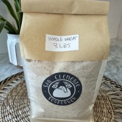 organic freshly milled whole wheat flour