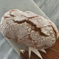 freshly milled 100% einkorn