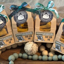 sourdough dog biscuits pupkin pie